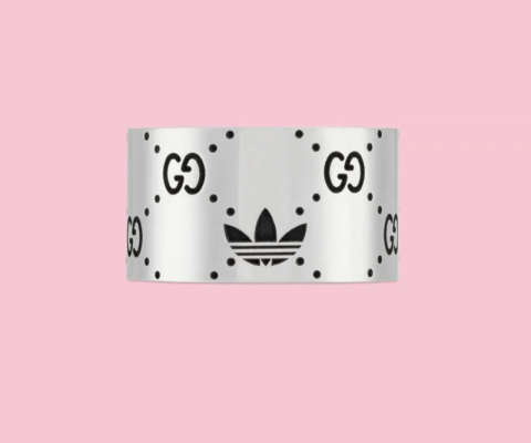 구찌×아디다스 와이드 GG 실버링 ++ 커플링 추천++모포17만원