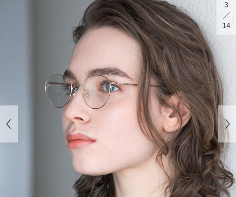 금자안경*어반리써치 메탈프레임 안경