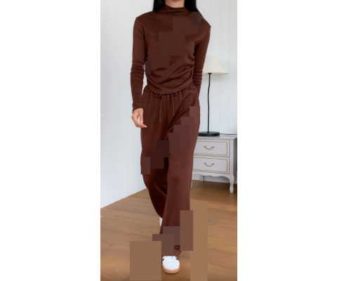 ☆11번 브라운 색상>> 날씬핏 선사하는 세뚜세뚜 ~;) 셔링반폴세트 18,000